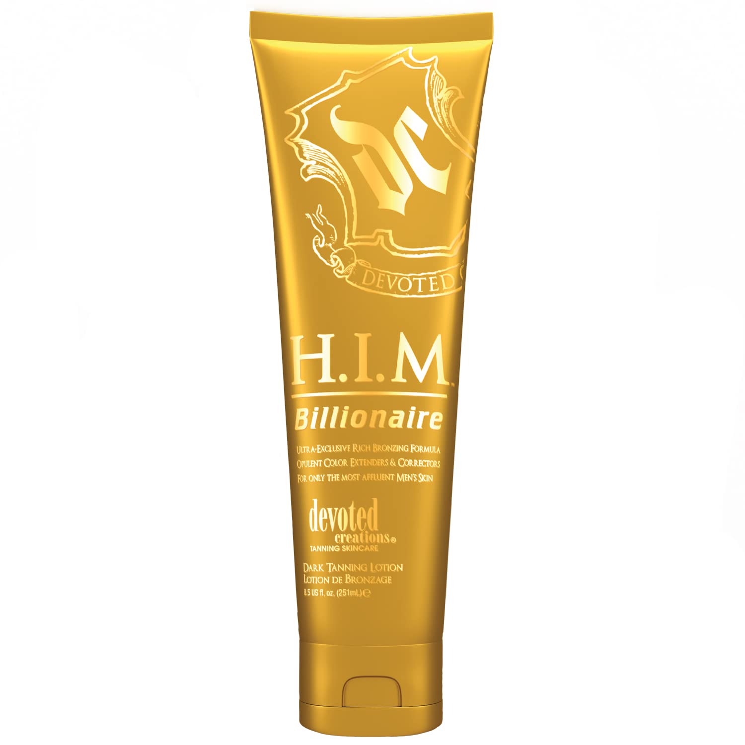 Devoted H.I.M. Billionaire MEN Bronzing 251 ml se  samoopalovací složkou 